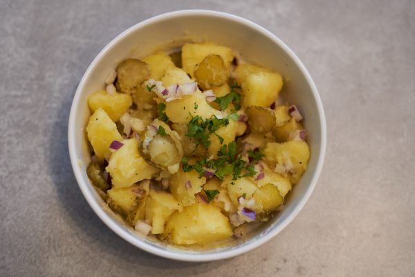 Kartoffelsalat mit Essig & Öl